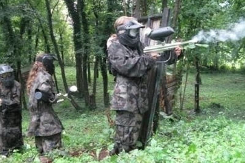 Paintball v Komnu - paket za 6 oseb